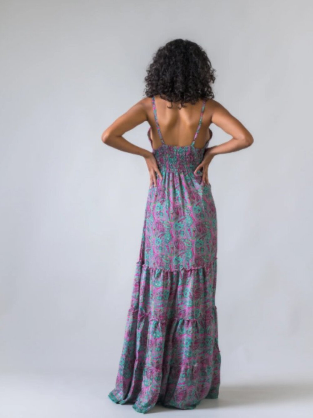 11.) Rhea Style Print Dress - Picture 2 of 10